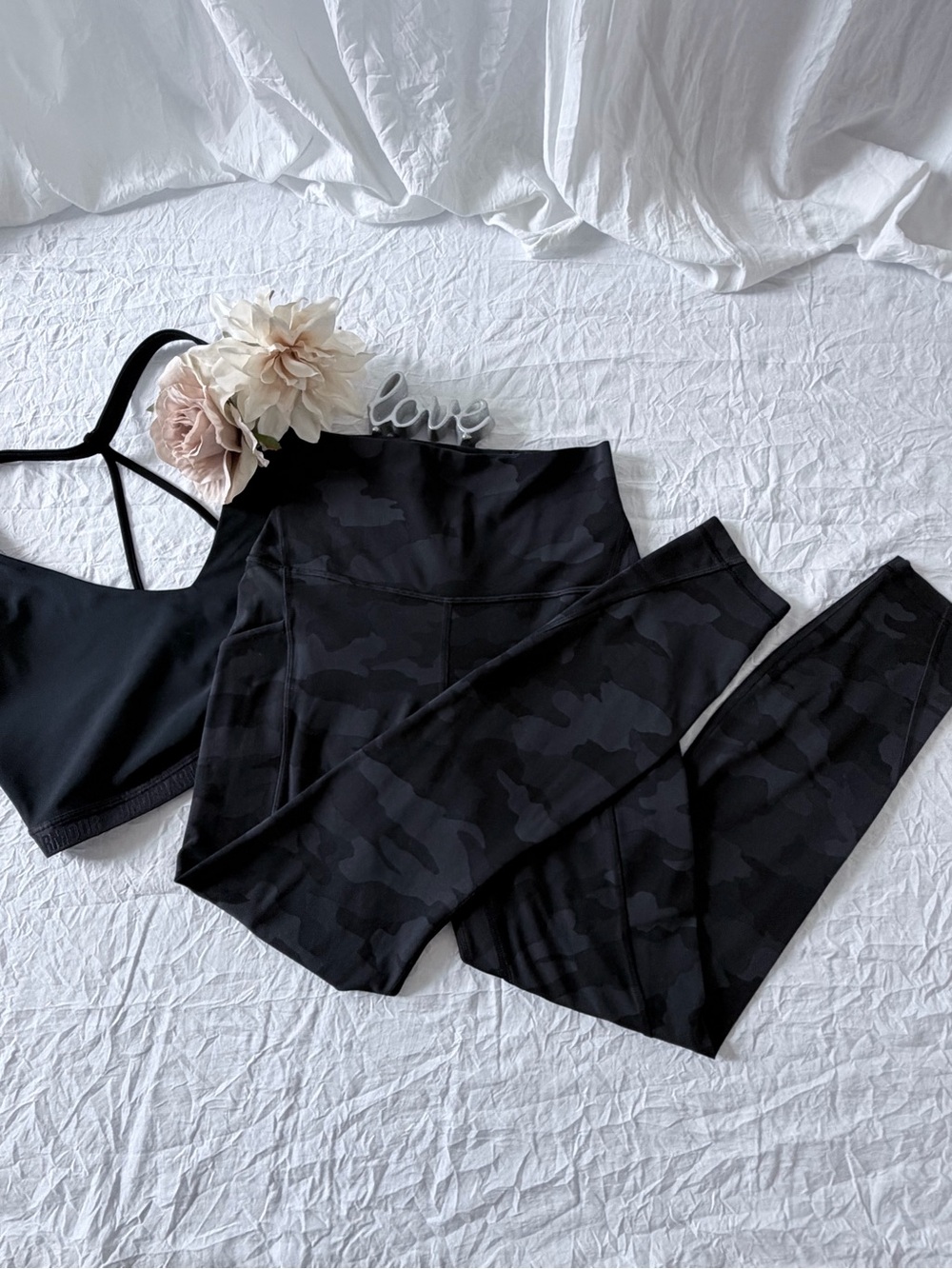 lululemon athletica Align High Rise Leggings “25 in Black Camo